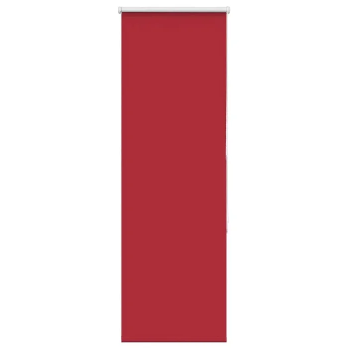 vidaXL Estor Enrollable Opaco rojo 40×130 cm Tela Ancho 35,7 cm