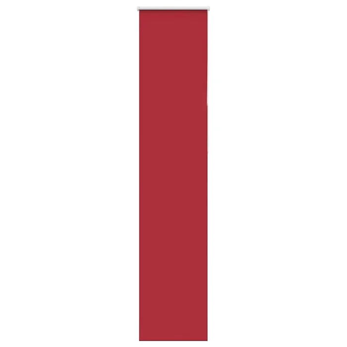 vidaXL Estor Enrollable Opaco Rojo 55×210 cm Tela Ancho 50,7 cm