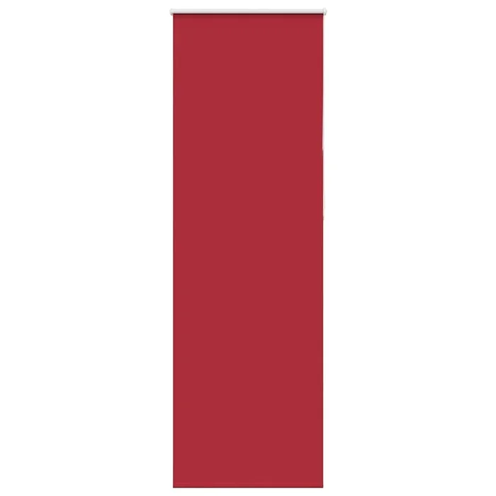 vidaXL Estor Enrollable Opaco Rojo 65×230 cm Tela Ancho 60,7 cm