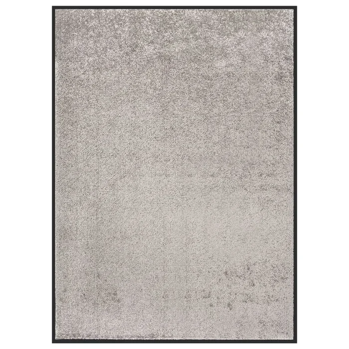 vidaXL Felpudo gris 60×80 cm (2)