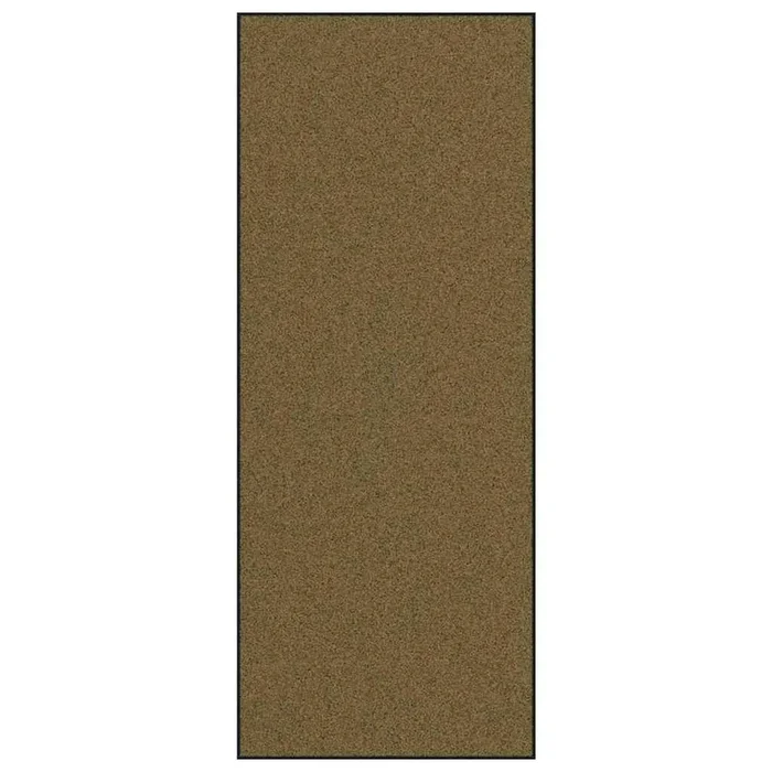 vidaXL Felpudo Otro Marrón y Negro 120 x 300 cm Poliamida y PVC