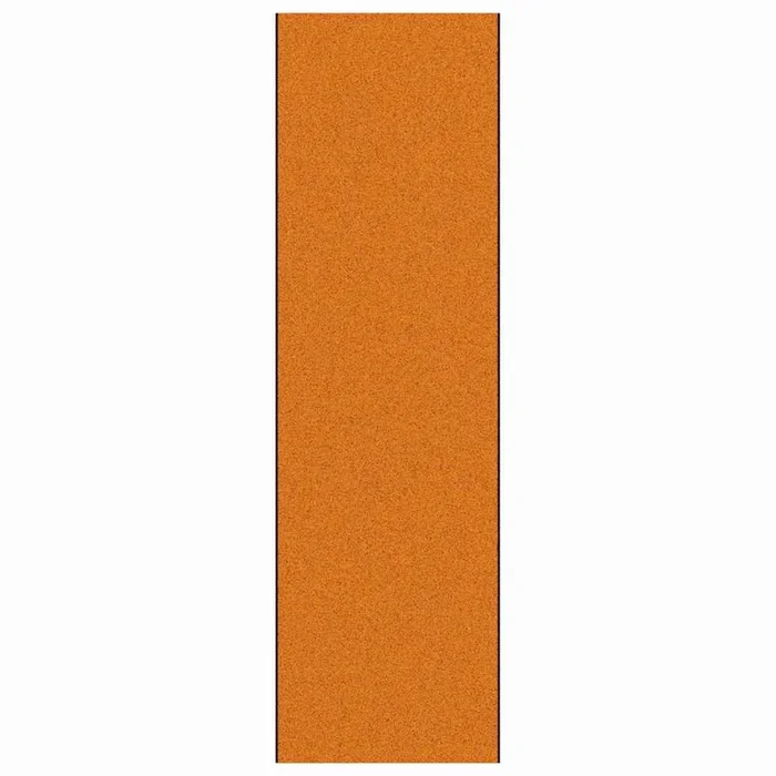 vidaXL Felpudo Otro Naranja y Negro 120 x 400 cm Poliamida y PVC