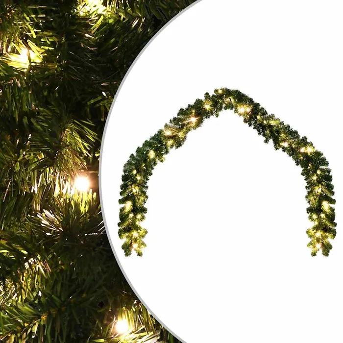 vidaXL Guirnalda de navidad con luces LED 20 m