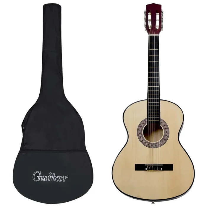 vidaXL Guitarra clásica para principiantes con funda 3/4 36″ (2)