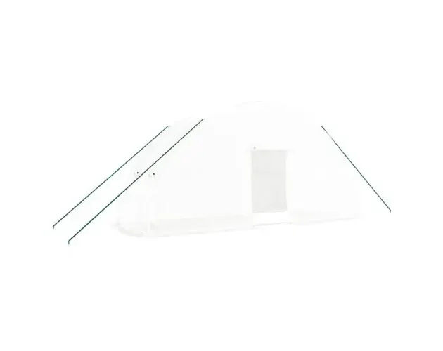 vidaXL invernadero con estructura de acero blanco 12 m² 6x2x2,85 m | Brico Depôt Più Venduto
