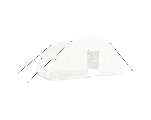 vidaXL invernadero con estructura de acero blanco 24 m² 6x4x2,85 m | Brico Depôt Più Venduto