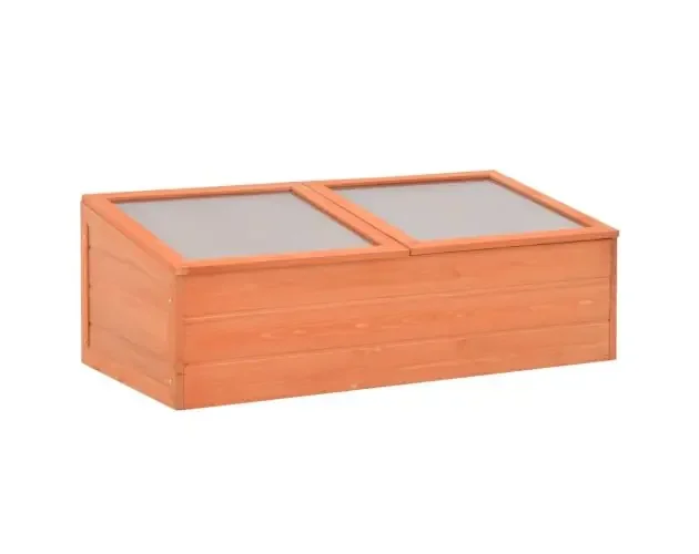 vidaXL invernadero de madera 100x50x34 cm | Brico Depôt Popolare