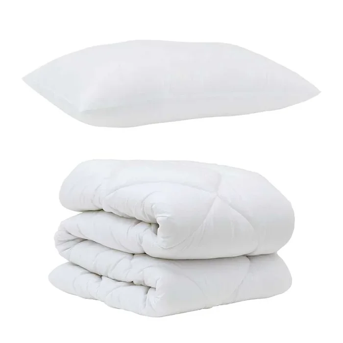 vidaXL Juego de Edredón con almohada 2 pcs Microfibra (164)