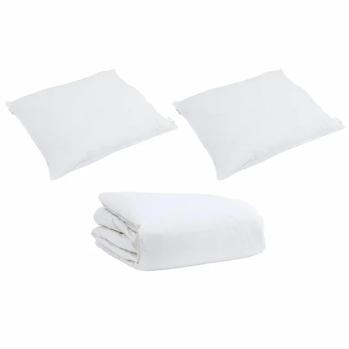 vidaXL Juego de Edredón con almohada 3 pcs Algodón (123)
