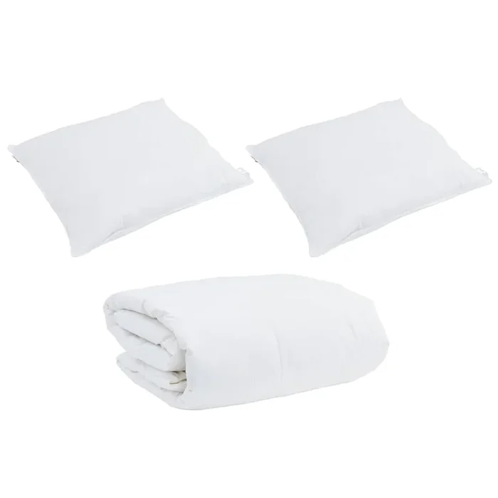 vidaXL Juego de Edredón con almohada 3 pcs Algodón (178)