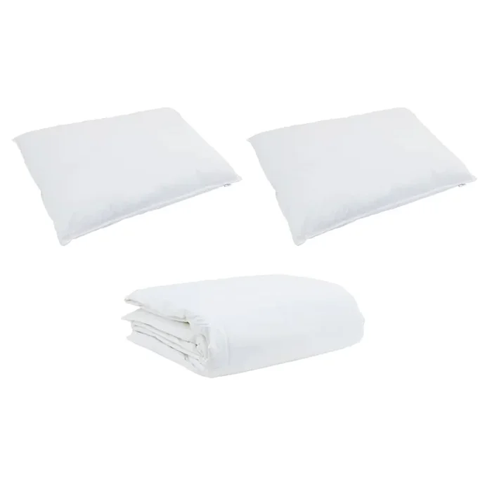 vidaXL Juego de Edredón con almohada 3 pcs Algodón (187)