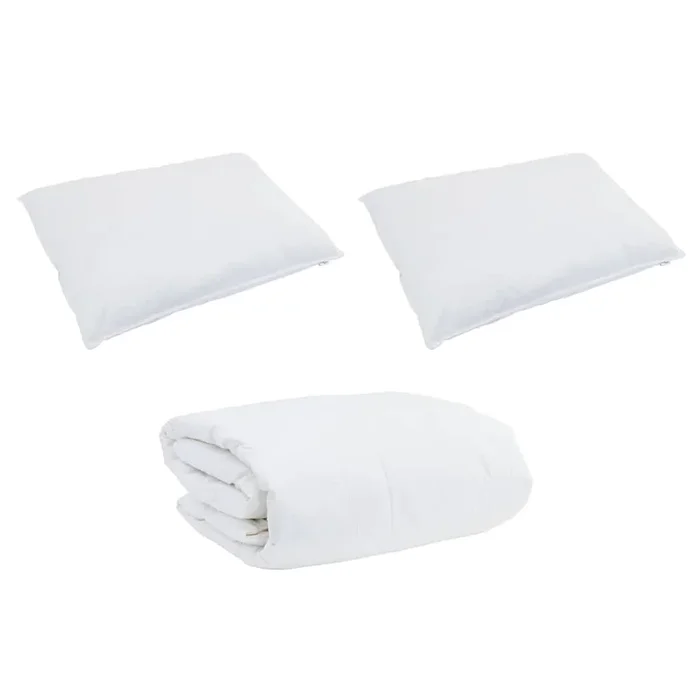 vidaXL Juego de Edredón con almohada 3 pcs Algodón (229)