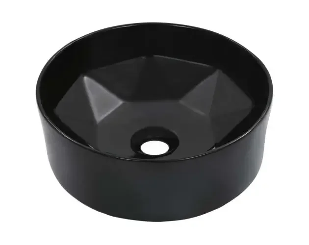 vidaXL lavabo 36×14 cm cerámica negro | Brico Depôt Prezzo Basso