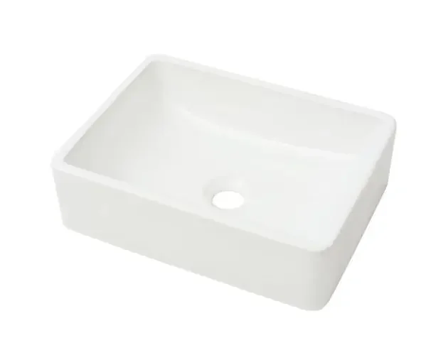 vidaXL lavabo de cerámica blanco 41x30x12 cm | Brico Depôt Nuova Collezione