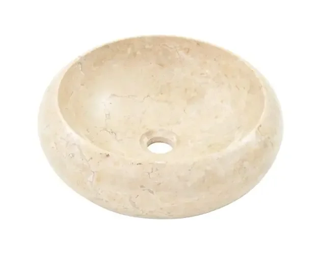 vidaXL lavabo de mármol crema 40×12 cm | Brico Depôt Super Prezzo