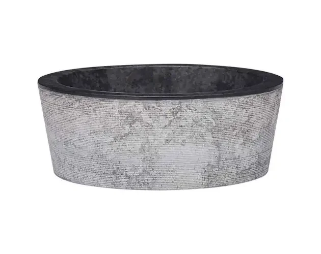 vidaXL lavabo mármol negro ø40×15 cm | Brico Depôt Alta Qualità