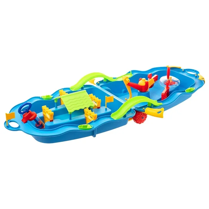 vidaXL Maleta con juego acuático polipropileno 51×21,5×66,5cm