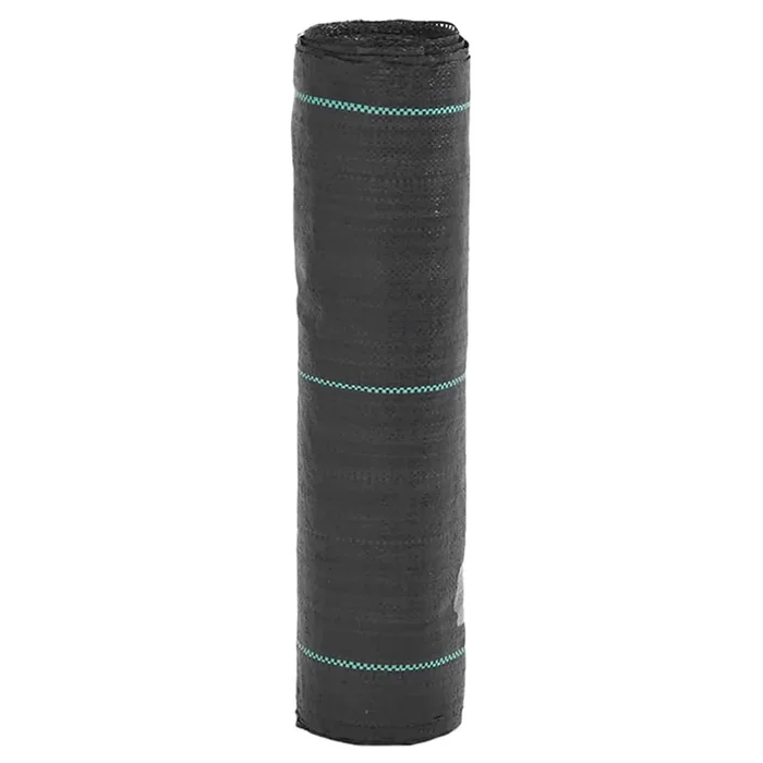 vidaXL Membrana antihierbas negra 0,5×100 m PP