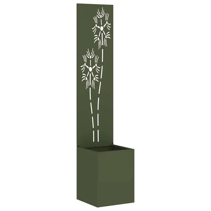 vidaXL Pantalla de Privacidad para Jardín Verde oliva 32 x 140 cm (10)