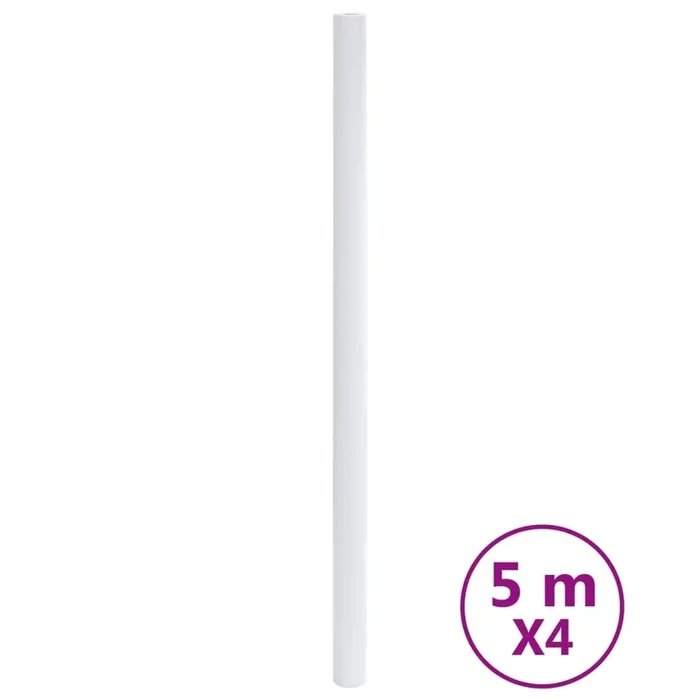 vidaXL Pegatinas de mueble autoadhesivas PVC blanco mate 90×500 cm (2)