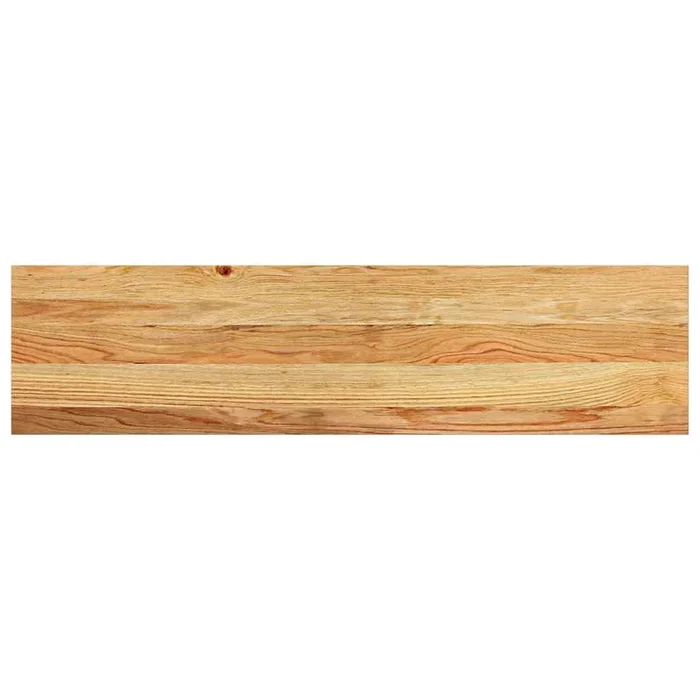 vidaXL Peldaños de escalera 2 uds madera maciza roble marrón claro (7)