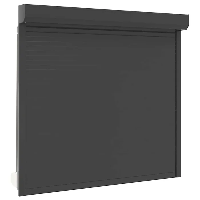 vidaXL Persiana de aluminio gris antracita 160×150 cm