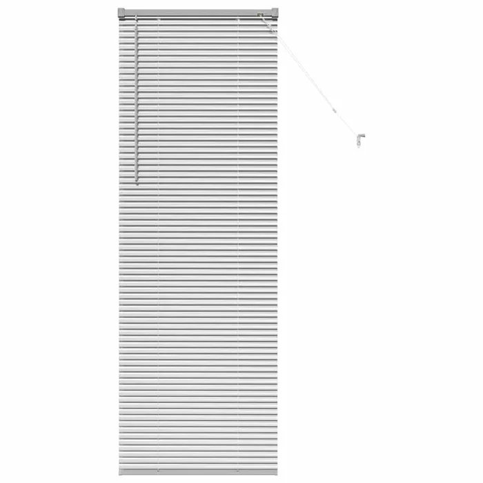 vidaXL Persiana para Ventana con cortinas Manual Plateado Aluminio (17)