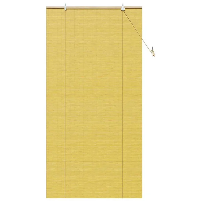 vidaXL Persianas y Toldos para Ventanas Otro Manual Amarillo Bambú (8)