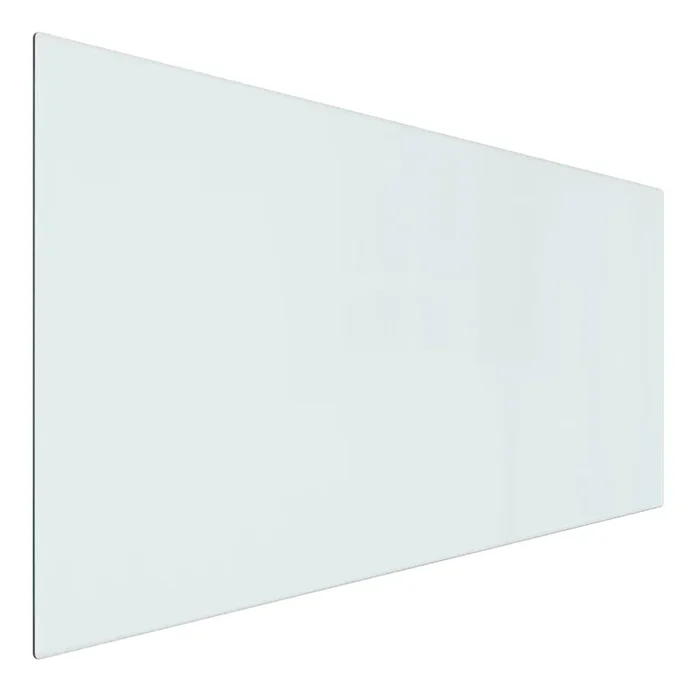vidaXL Placa de vidrio para chimenea rectangular 100×50 cm