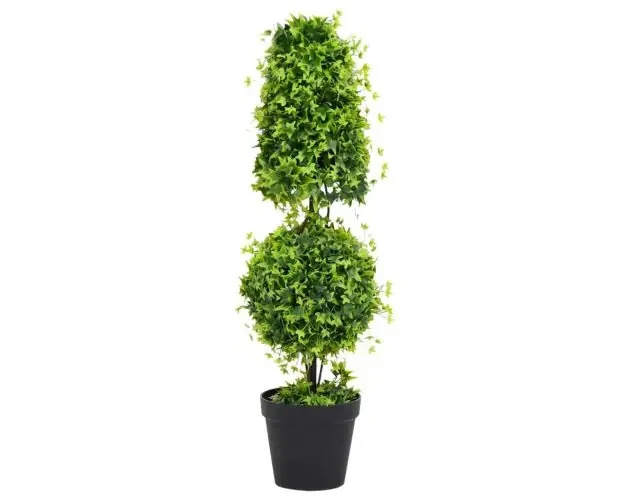 vidaXL planta de boj artificial con macetero verde 100 cm | Brico Depôt Vendita Finale