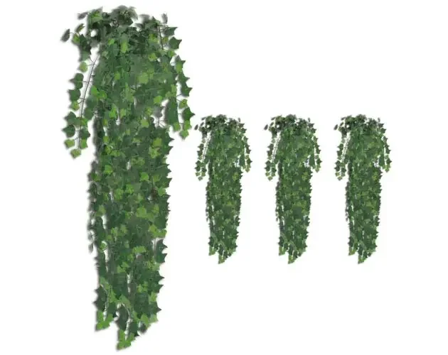 vidaXL plantas artificiales de hiedra 4 unidades verde 90 cm | Brico Depôt Vendita Finale