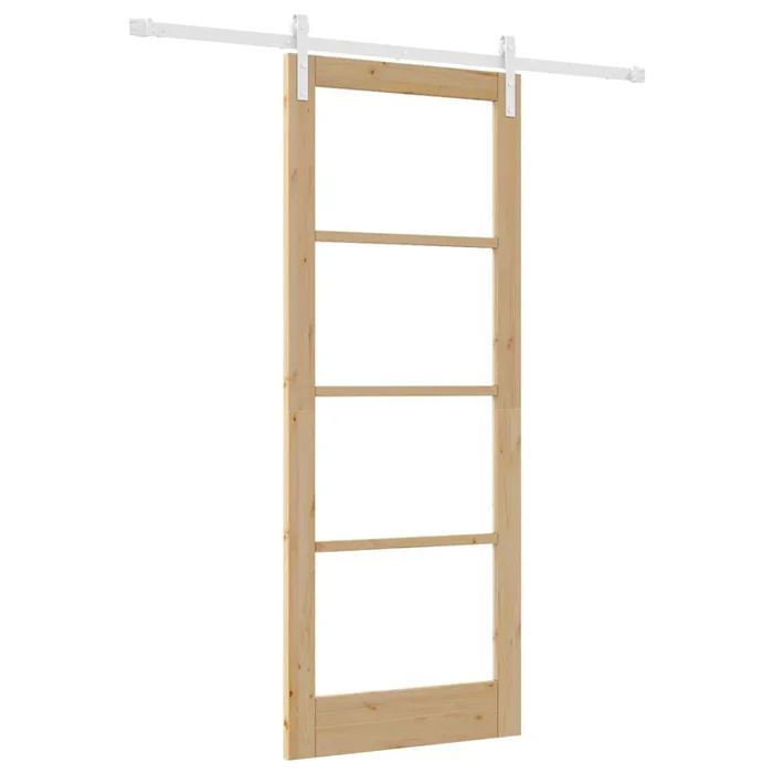 vidaXL Puerta Interior ORKDAL Marrón 83 x 211 cm (2)