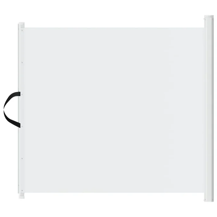 vidaXL Puerta retráctil para mascotas blanca 82,5×125 cm