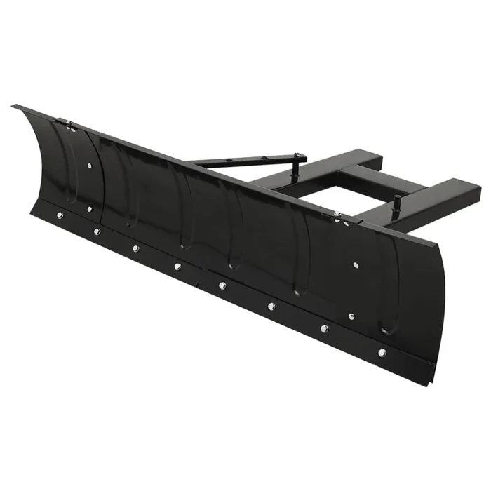 vidaXL Quitanieves para carretilla elevadora negro 150×38 cm