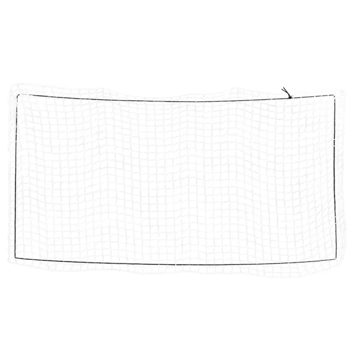 vidaXL Red de remolque con cuerda elástica PP blanco 7×3,5 m