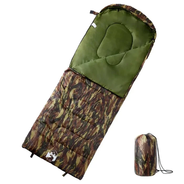 vidaXL Saco de dormir de camping para adultos 3-4 estaciones (3)