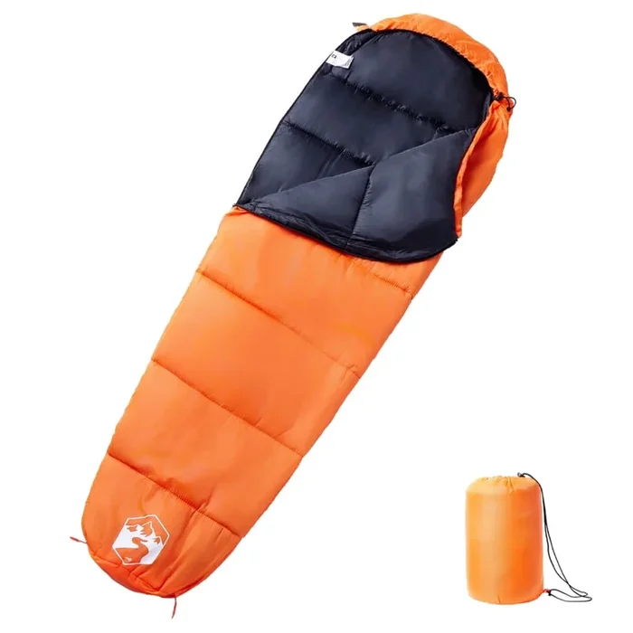 vidaXL Saco de dormir tipo momia de camping para adultos 3 estaciones (28)