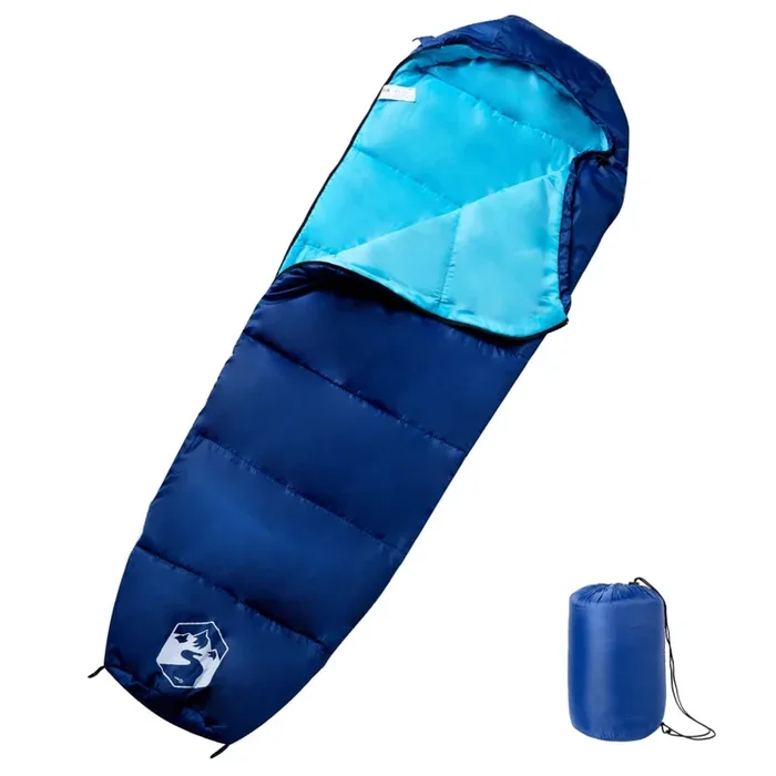 vidaXL Saco de dormir tipo momia de camping para adultos 3 estaciones (40)