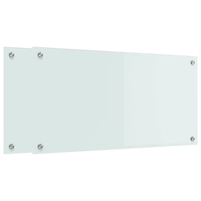 vidaXL Salpicadero de cocina 80 x 40 cm vidrio templado