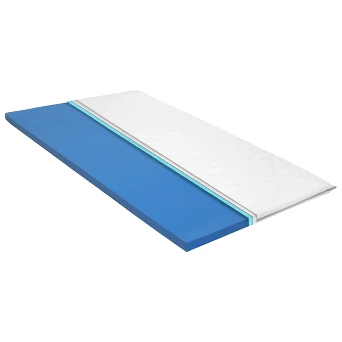 vidaXL Sobrecolchón 180×200 cm espuma viscoelástica 6 cm
