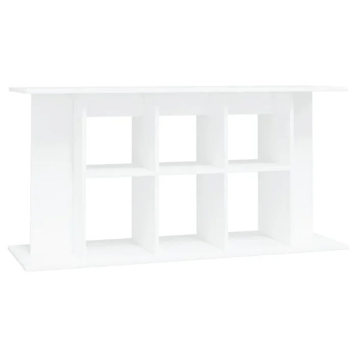 vidaXL Soporte para acuario madera de ingeniería blanco 120x40x60 cm
