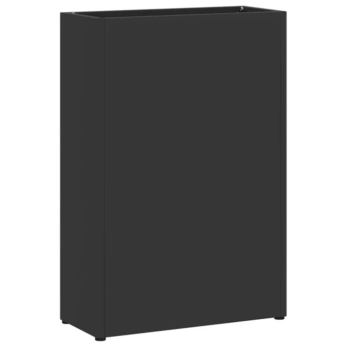 vidaXL Soporte para sombrilla Negro 28 x 12 x 41 cm Acero (2)