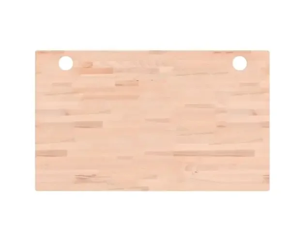 vidaXL tablero de escritorio madera maciza de haya 100x60x1,5 cm | Brico Depôt Solo Oggi