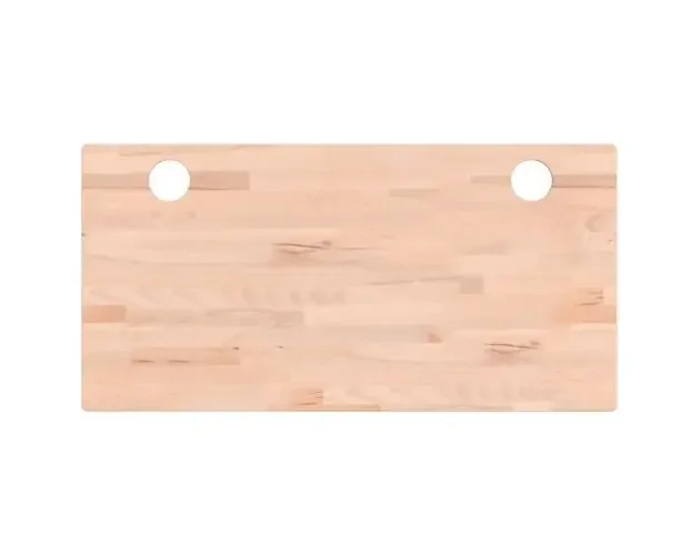 vidaXL tablero de escritorio madera maciza de haya 80x40x2,5 cm | Brico Depôt Non Perdere
