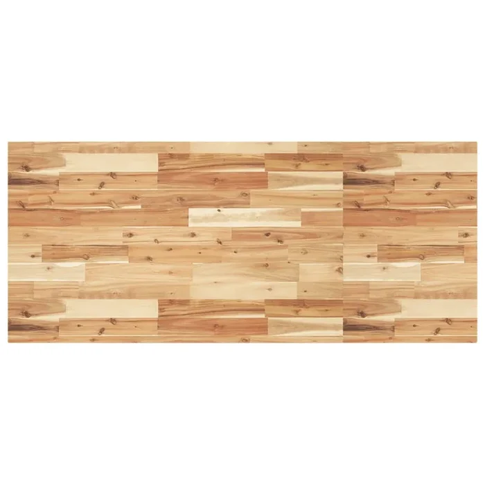 vidaXL Tablero de mesa rectangular madera maciza acacia 140x60x4 cm