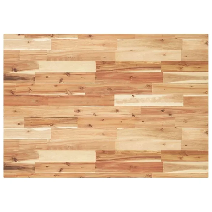 vidaXL Tablero de mesa rectangular madera maciza acacia 80x70x4 cm