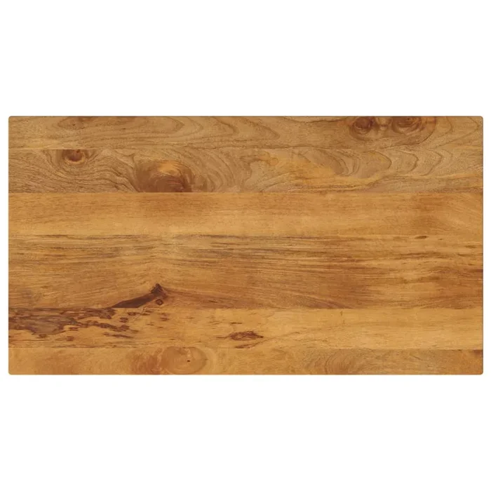 vidaXL Tablero de mesa rectangular madera maciza mango 100x50x3,8 cm