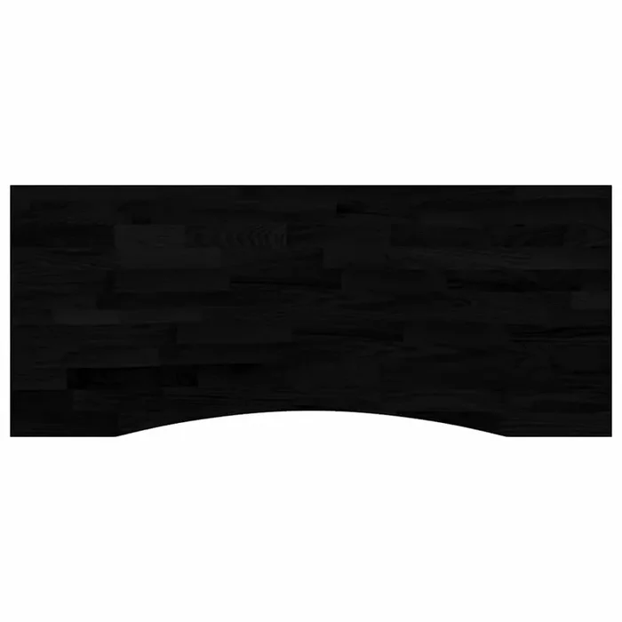 vidaXL Tablero escritorio 120x50x2,5cm rectangular madera maciza roble