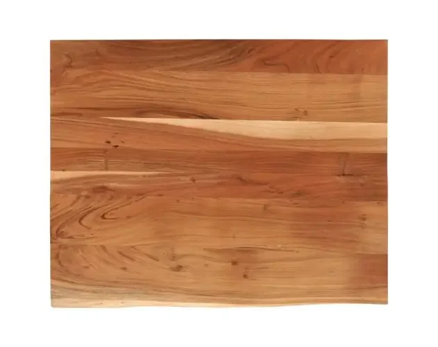 vidaXL tablero rectangular madera de acacia borde vivo 90x80x3,8 cm | Brico Depôt Acquista Ora