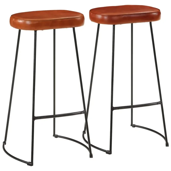 vidaXL Taburetes de bar Gavin 2 uds 44×37,5×78 cm